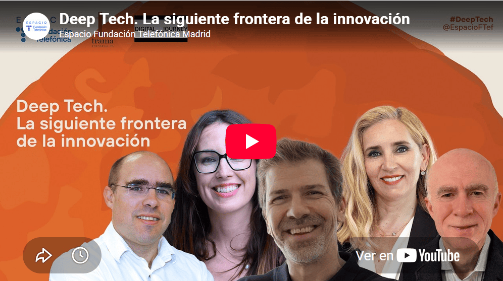Video de la presentación del libro Deep Tech. La siguiente frontera de la innovación